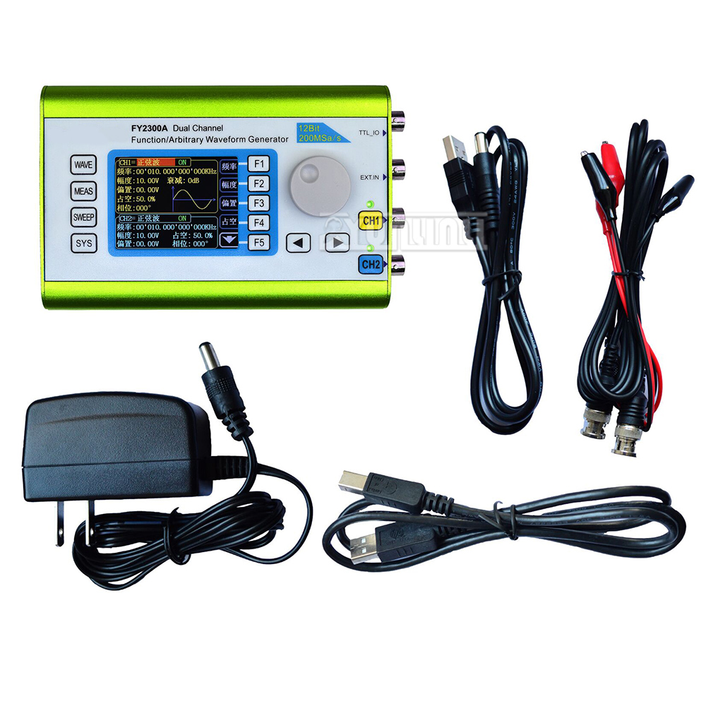 Dual Channel Arbitrary Waveform Function Generator 60Mhz - FY6300 FY2300 Zweikanal-DDS-Funktionssignalgenerator 40 MHz 50