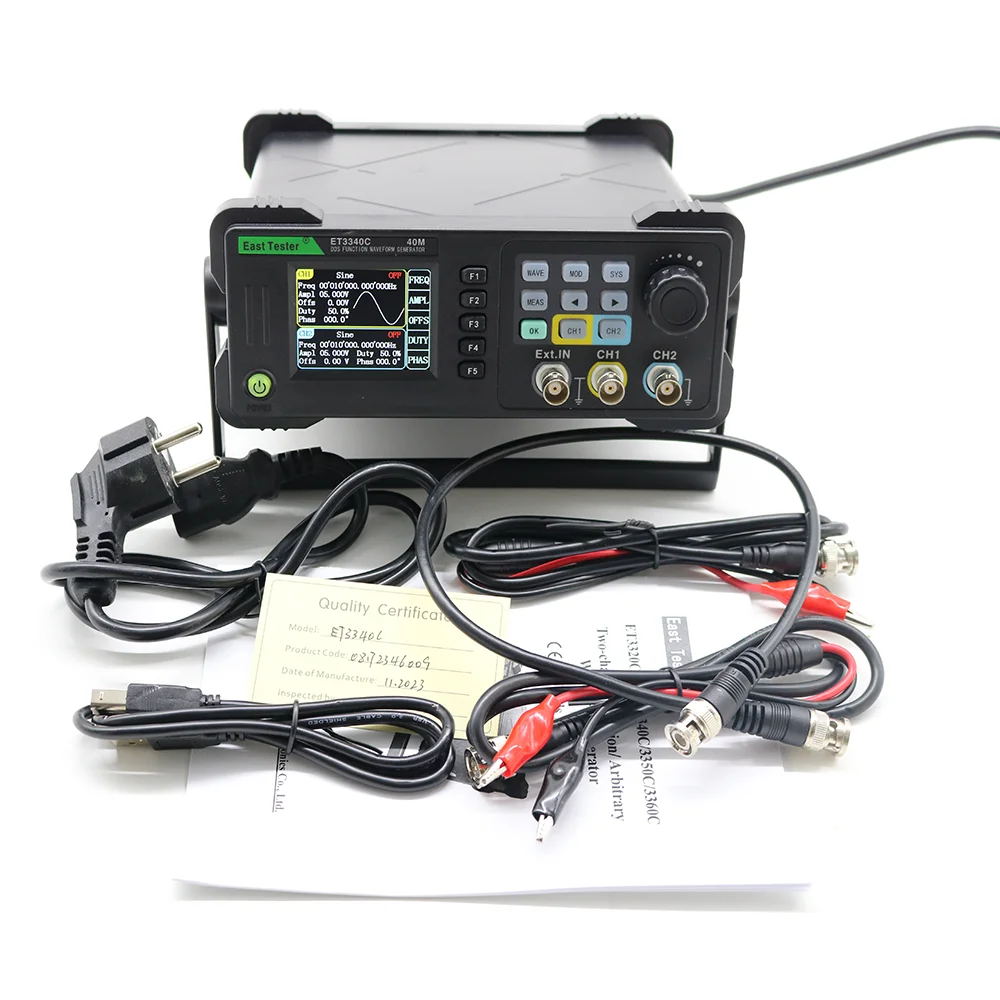 East Tester ET33C 20 MHz 40 MH – Dual Channel Arbitrary Waveform Function Generator 60Mhz Bewertung und Preis