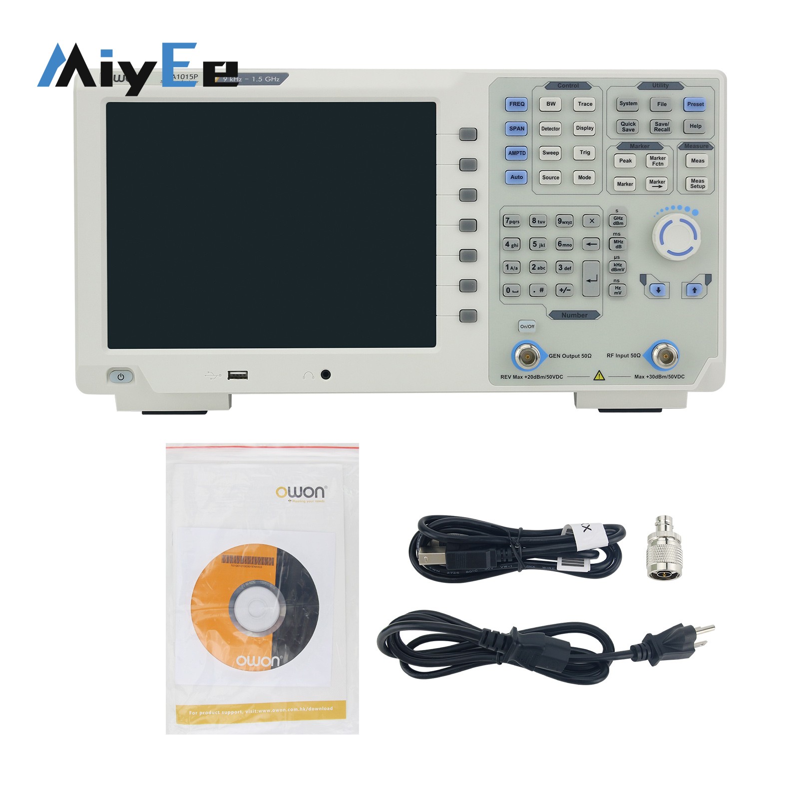 OWON XSA1015P-TG XSA1032P-TG S – Spectrum Analyzer Tracking Generator 1.5Ghz Bewertung und Preis